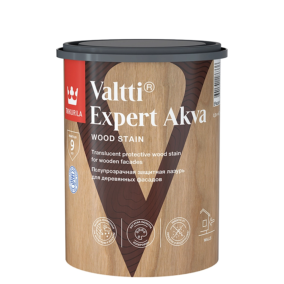 Антисептик Tikkurila VALTTI EXPERT AKVA 0,9л