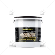 Лак акриловый защитный NovaTech Decorline Protect полуматовый 9 л