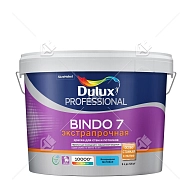 Краска для стен и потолков латексная экстрапрочная Dulux Professional Bindo 7 матовая база BW 9 л.