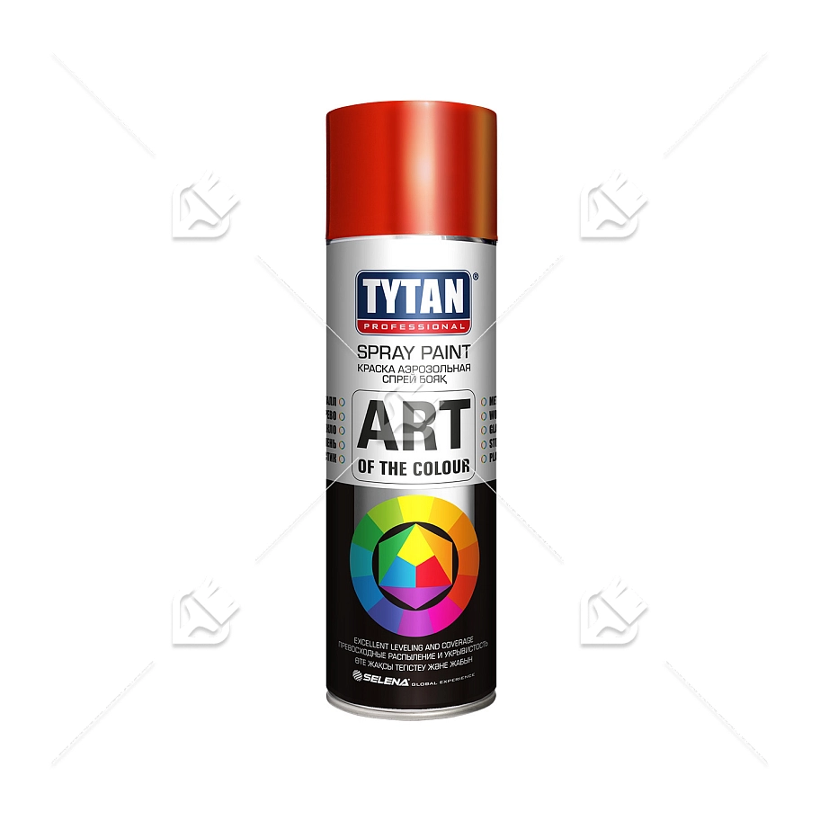 Краска универсальная аэрозольная акриловая Tytan Professional Art of the colour RAL 3020 красная 400 мл.