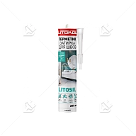 Герметик санитарный силиконовый Litokol Litosil белый 280 мл