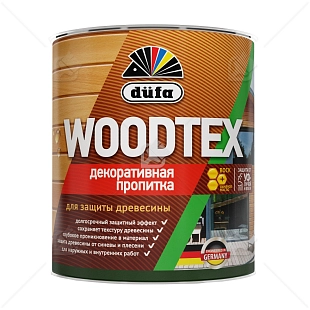 Пропитка декоративная для защиты древесины алкидная Dufa Woodtex орех 0,9 л.