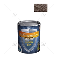 Грунт-эмаль 3 в 1 Технолюкс молотковая терракотовая 0,8 кг