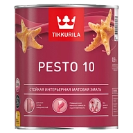Эмаль универсальная Tikkurila PESTO 10 C матовая 0,9л