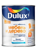 Краска для дерева водно-дисперсионная Dulux Мебель и дерево матовая база BW 0,75 л.