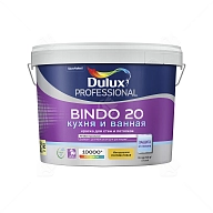 Краска для кухни и ванной латексная Dulux Professional Bindo 20 полуматовая база BC 9 л.