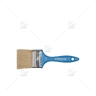 Кисть плоская Handmaler Blue искусственная щетина пластиковая ручка 70 мм.