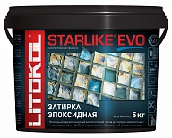 Затирка эпоксидная Litokol Starlike Evo S.225 табачный 5 кг.