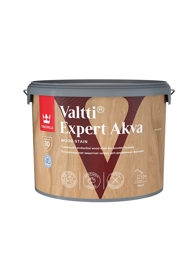 Антисептик Tikkurila VALTTI EXPERT AKVA 9л