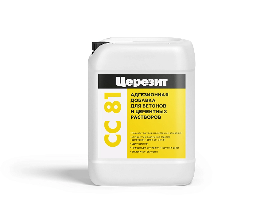 Добавка для цементных растворов адгезионная Церезит CC 81 10 л.
