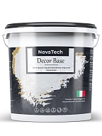 Грунт под покрытие декоративное NovaTech Décor Base 3 кг