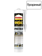 Клей монтажный универсальный акриловый Момент FIX Кристалл 265 г.