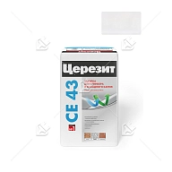 Затирка для широких швов от 5 до 40 мм Церезит CE 43 Super Strong дымчато-белая 25 кг