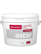 Bayramix Astar грунт с кварцевым наполнителем для внутренних и наружных работ 15кг (В2-бесцветная база под колеровку)