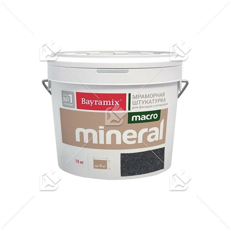 Штукатурка декоративная мраморная Bayramix MACRO Mineral фракция 2,0-2,5 мм  XL1044 15 кг