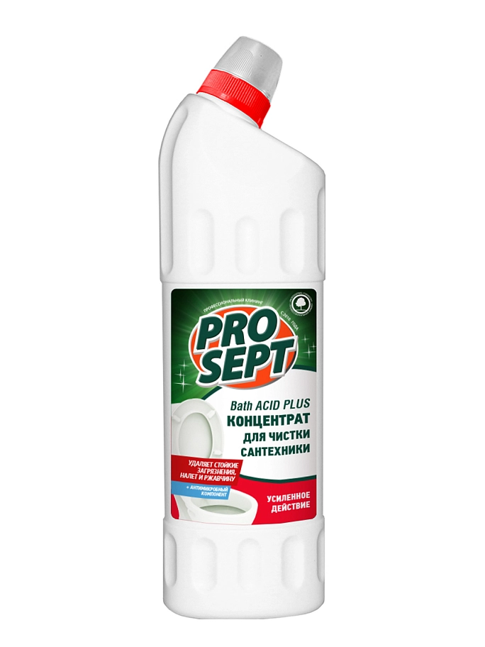 Средство для удаления ржавчины и минеральных отложений Prosept Bath Acid Усиленного действия концентрат 1 л. 