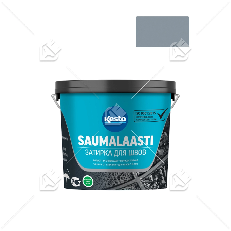 Затирка для швов Kesto Saumalaasti 42 сине-серая 3 кг