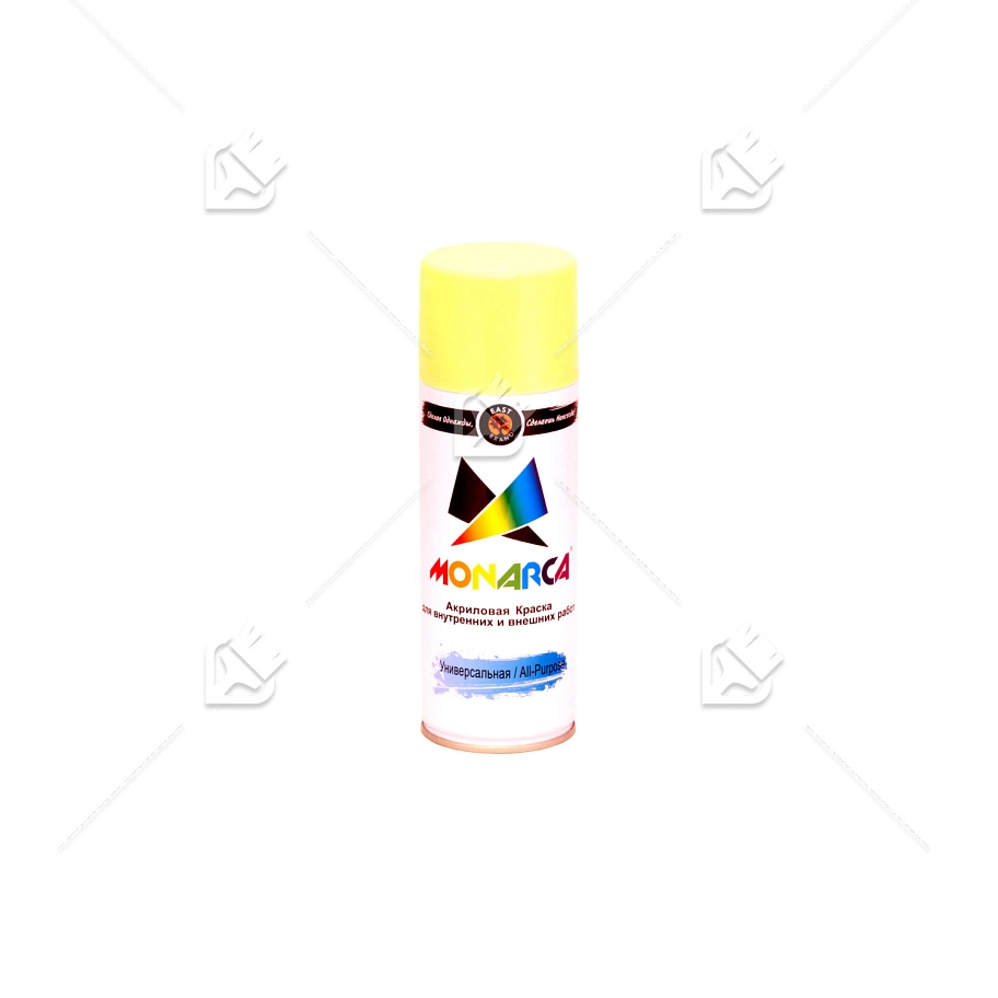 Краска универсальная аэрозольная акриловая Eastbrand Monarca RAL 1015 светлая слоновая кость 520 мл.