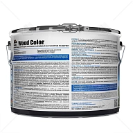 Кроющий антисептик Dufa Wood Color темный шоколад 9 л