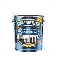 Краска для металлических поверхностей алкидная Hammerite гладкая серая RAL 7042 5 л