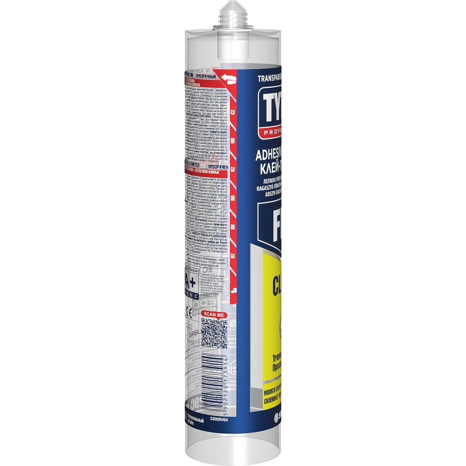Клей-Герметик Tytan Professional  Fix² Clear прозрачный 290 мл