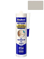 Герметик акрил-силиконовый для дерева Quilosa Madera Sintesel светло-серый дуб 280 мл.