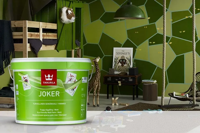Tikkurila Joker – козырь в Вашем ремонте