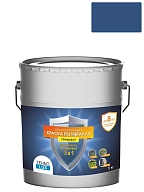 Грунт-эмаль 3 в 1 Технолюкс гладкая синяя 5 кг