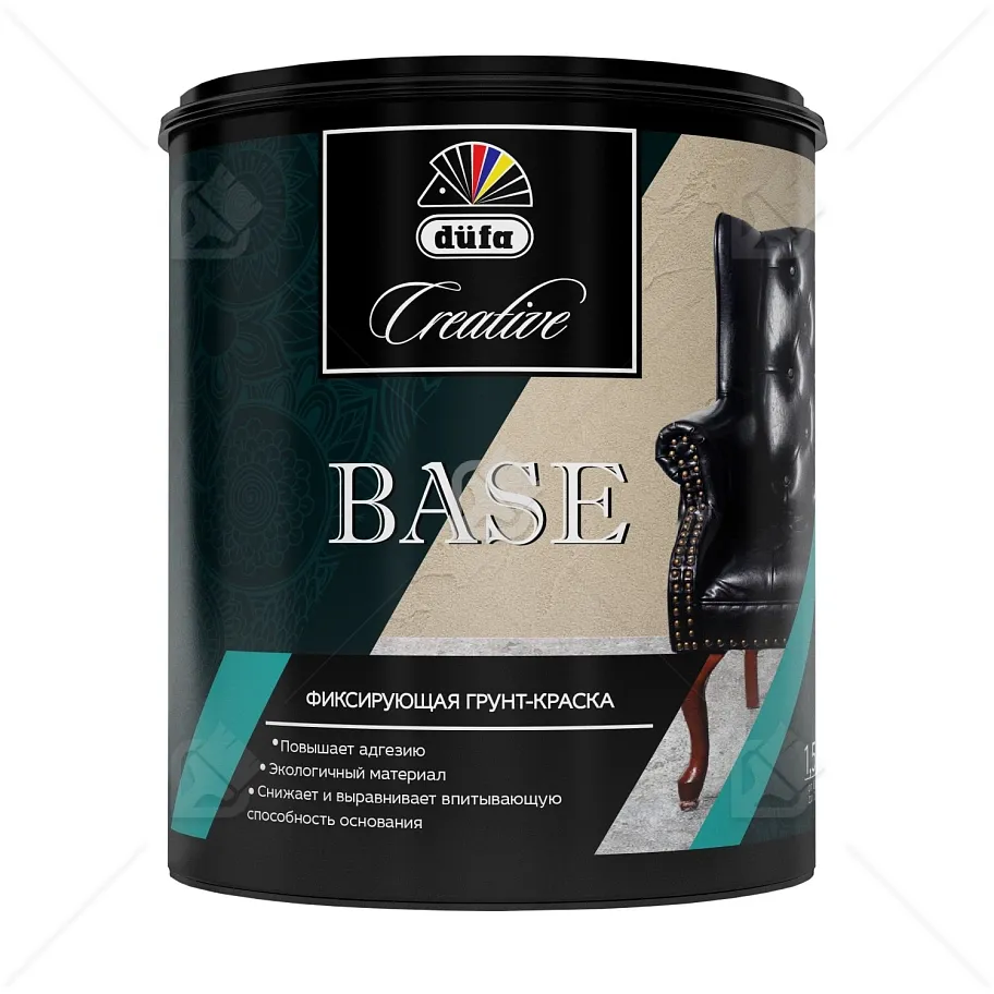 Краска грунтовочная акриловая Dufa Creative Base матовая 1,5 кг.