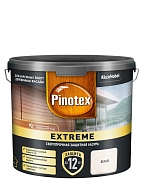 Пропитка декоративная для защиты древесины Pinotex Extreme белая полуматовая 2,5 л