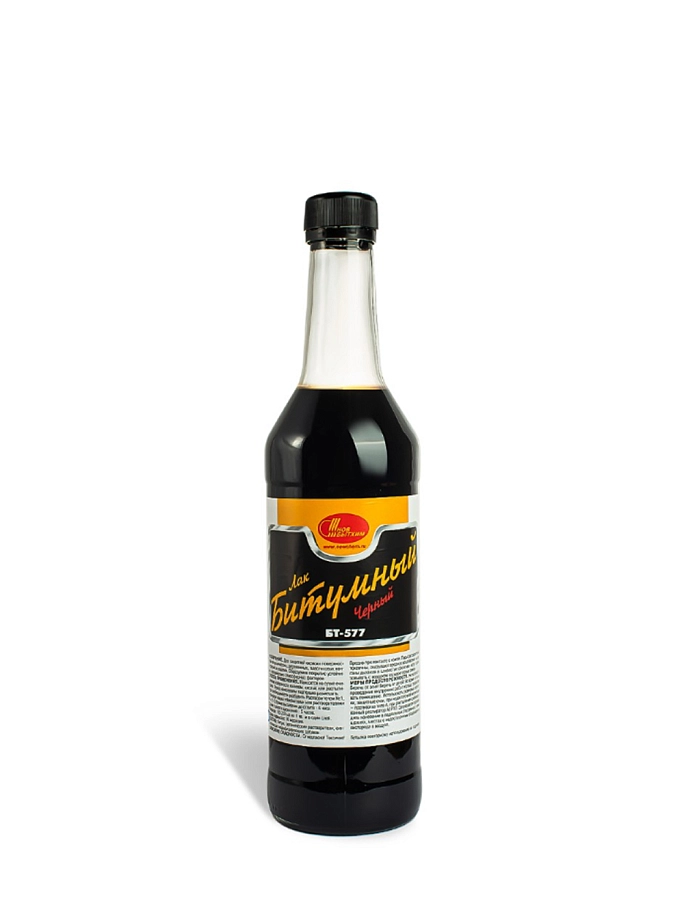 Лак кузнечный битумный Новбытхим БТ-577 0,5 л.