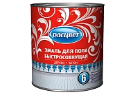 Эмаль для пола алкидная быстросохнущая Расцвет золотистая 2,7 кг.