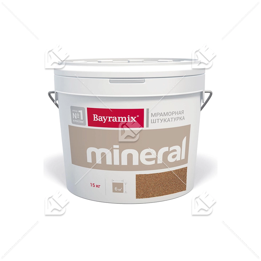 Штукатурка декоративная мраморная Bayramix Mineral фракция 0,7-1,2 мм 428 15 кг