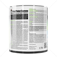 Пропитка декоративная для защиты древесины Dufa Wood Protect Supreme бесцветная 0,75 л