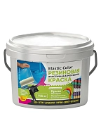 Краска резиновая эластичная атмосферная Elastic Color RAL7005 серая 11,5 кг