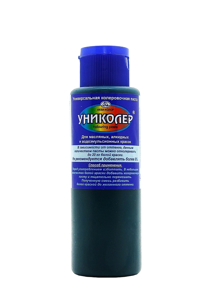 Паста колеровочная универсальная Аква-Колор Униколер 13.1 электрик 100 мл.