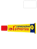 Герметик силиконовый универсальный Новбытхим белый 40 мл. 