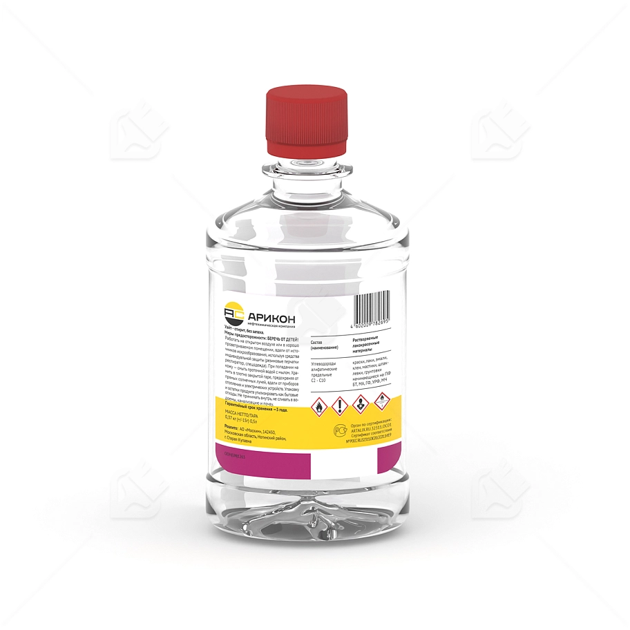 Уайт-спирит без запаха Арикон 0,5 л.