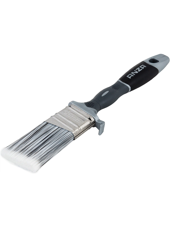 Кисть плоская Anza Platinum изогнутая со скошенной щетиной 35 мм