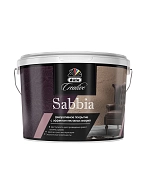Покрытие декоративное Dufa Creative Sabbia эффект песчаных вихрей матовое 5 кг.