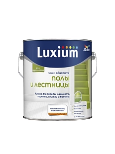 Краска для напольных покрытий водно-дисперсионная Luxium Полы и лестницы полуглянцевая база BC 2 л